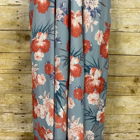 J’Atiste by Amy long line pants jumper romper floral print size medium - Picture 6 of 16